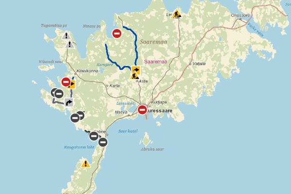Saaremaa Rally tõttu on ajutised liikluspiirangud mitmel pool Saaremaa Rally tõttu on ajutised liikluspiirangud mitmel pool