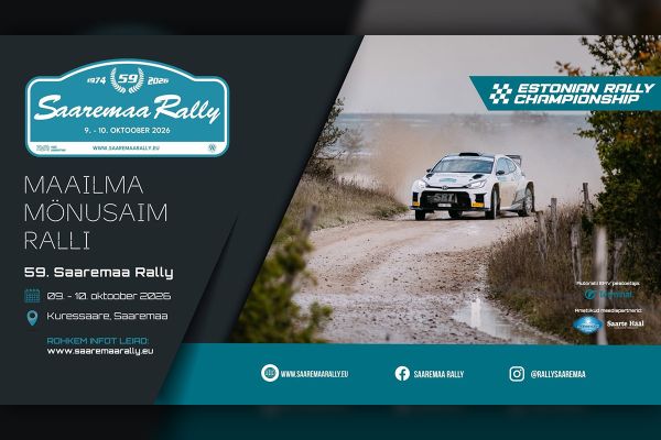 Saaremaa Rally võitsid põneva lõpplahenduse järel Volver ja Sõna