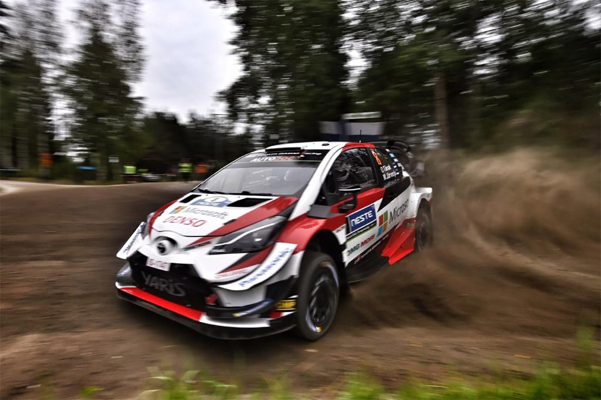 Tänak näitas Soome ralli testikatsel kiireimat minekut