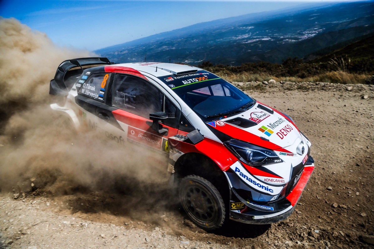 Tänak säilitas Portugali rallil enne viimast päeva liidrikoha vaatamata tehnilistele probleemidele