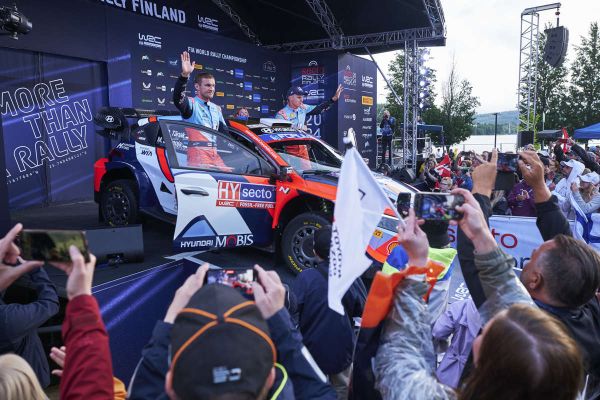 Tänak Soome ralli testikatsel seitsmes, kiireim Lappi