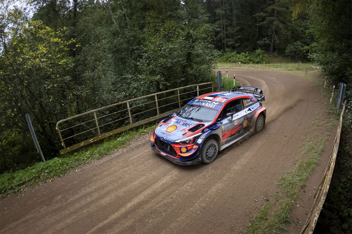 Tänak tõusis kolmandal kiiruskatsel Rally Estonia liidriks