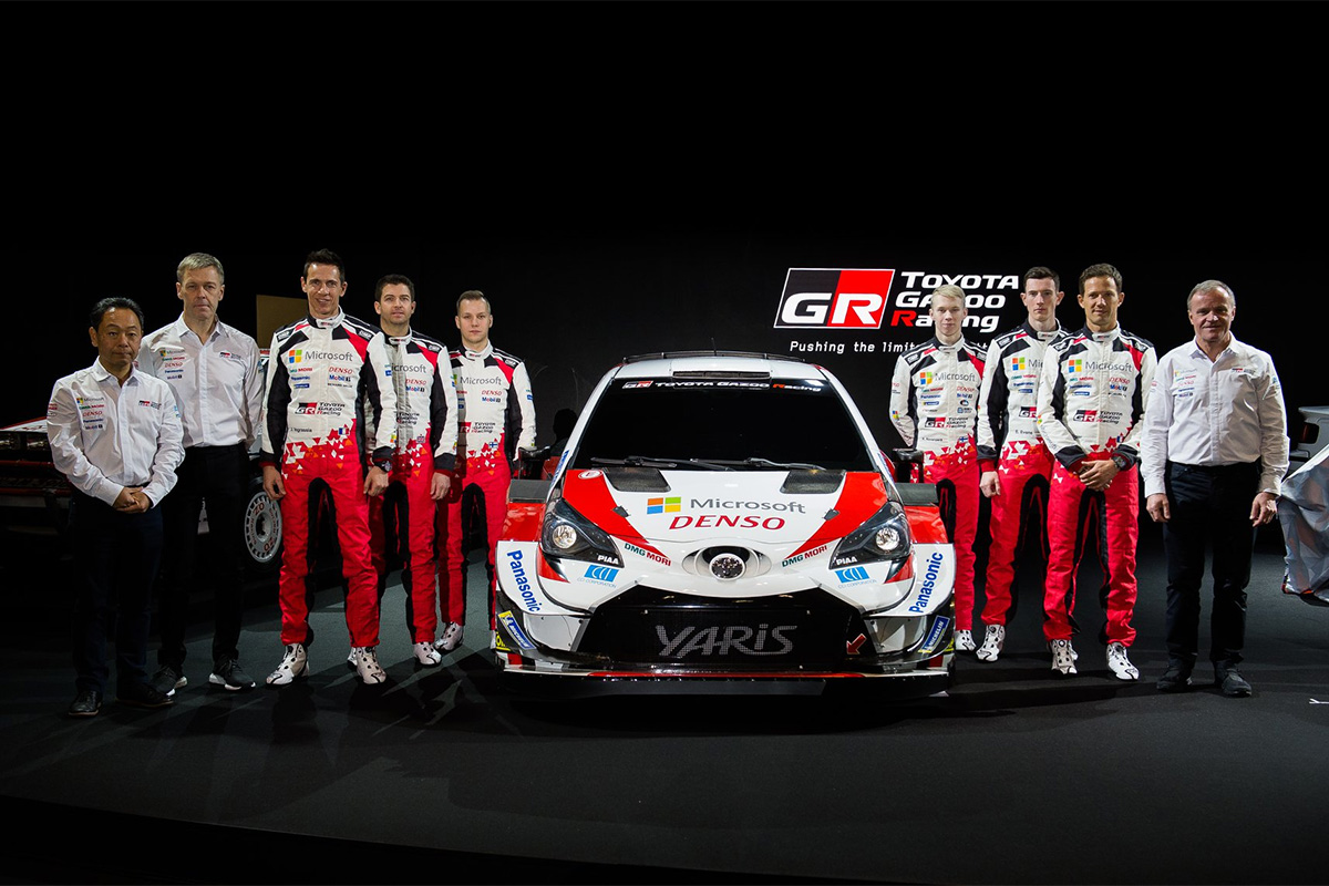 Toyota esitles oma uut WRC meeskonda (pildid)