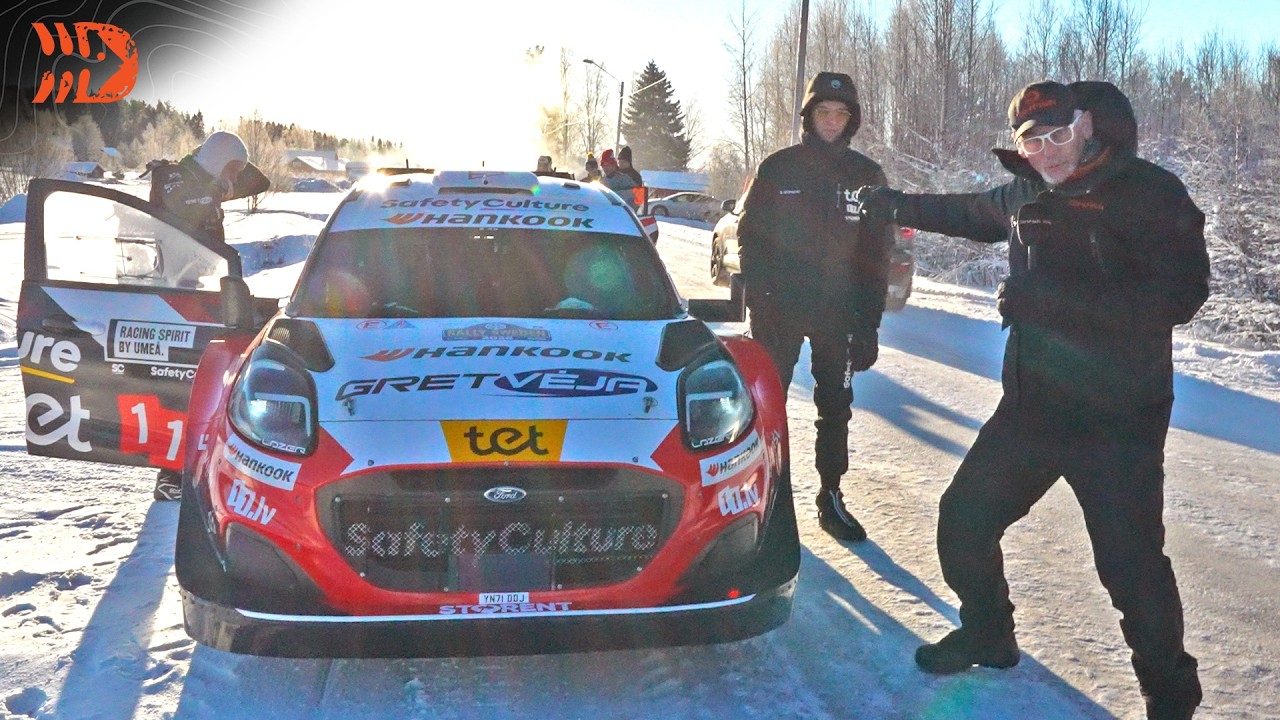 Rootsi Ralli 2026 laupäevahommikused intervjuud, DirtFish
