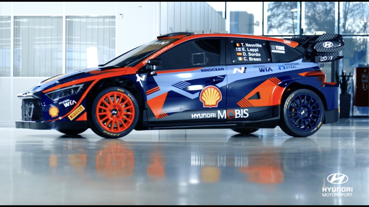 Hyundai i20 N Rally1 Hybrid 2023 aasta esitlus