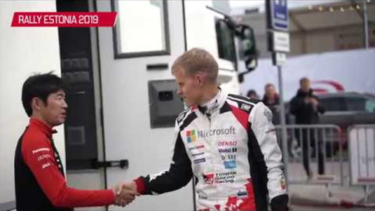 Toyota Gazoo Racing esimene päev Rally Estonial