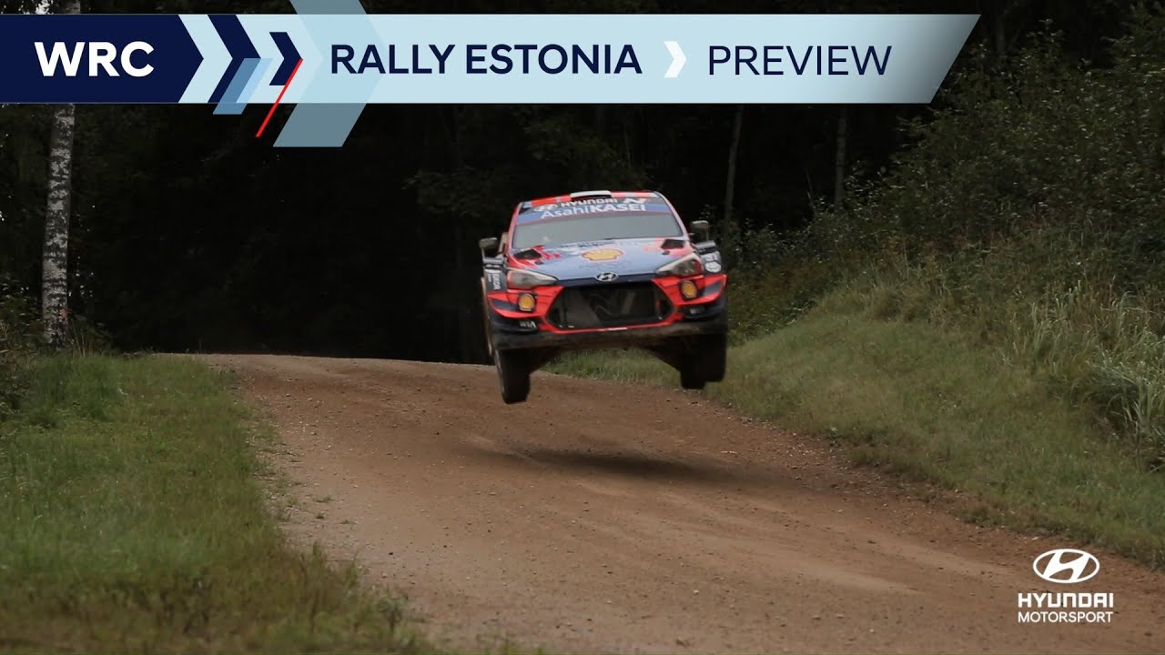 Hyundai meeskonna Rally Estonia 2021 eelvaade