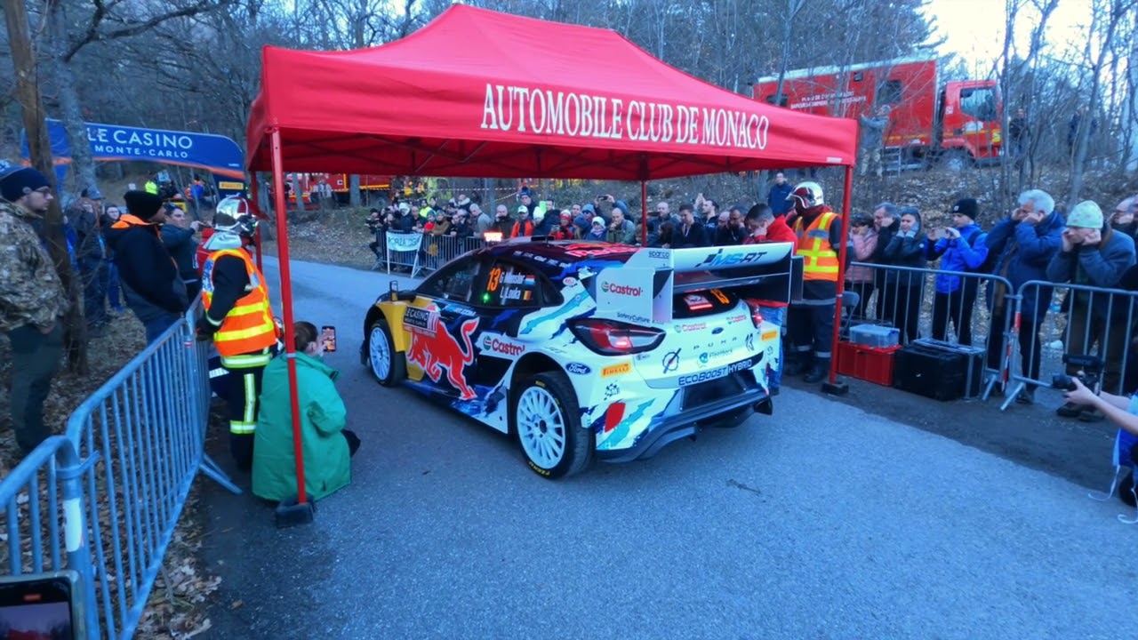 Monte Carlo Ralli 2024 shakedown testikatse stardilähted, Diogo Craveiro