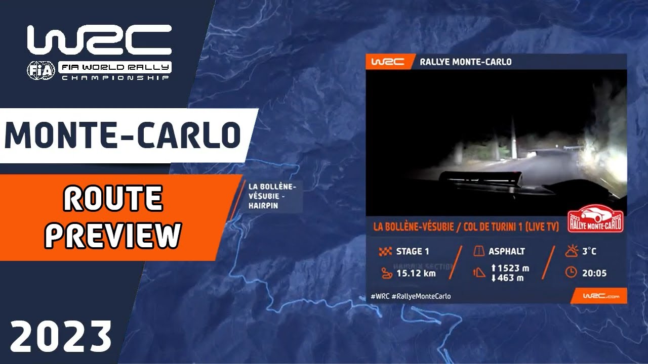 Monte Carlo Ralli 2023 kiiruskatsete eelvaade