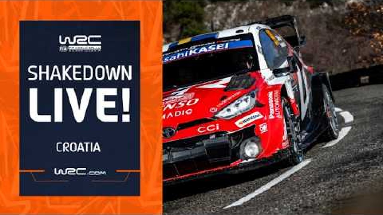 Horvaatia ralli 2026 shakedown testikatse otseülekanne