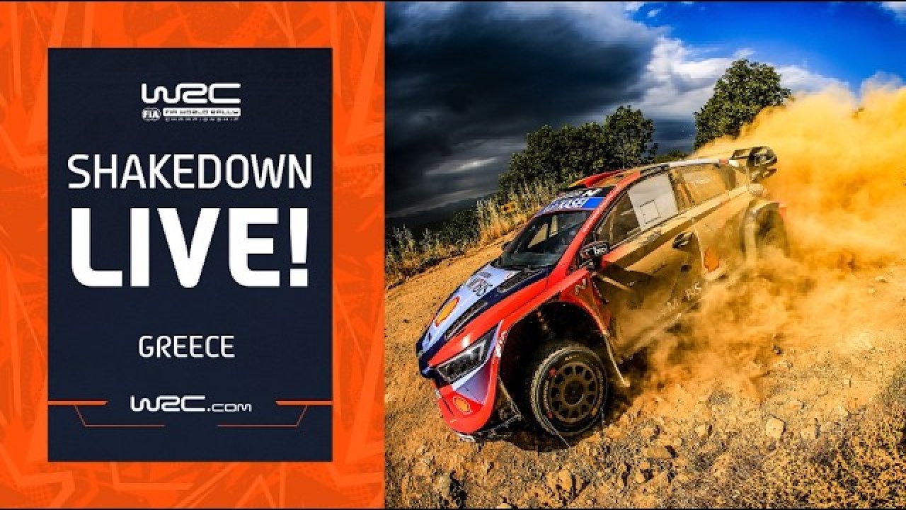 Kreeka ralli 2026 shakedown testikatse otseülekanne