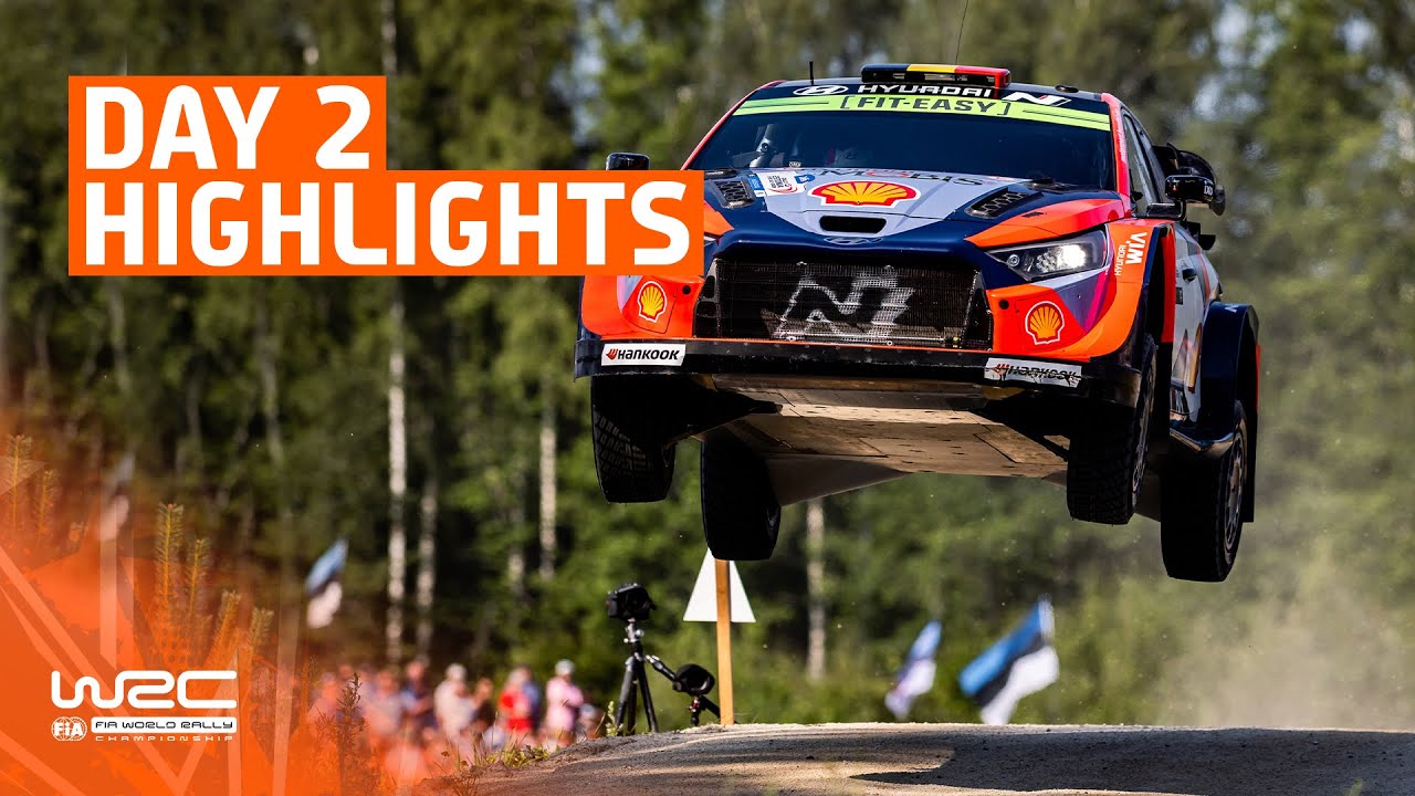 Rally Estonia 2025 reedese võistluspäeva kokkuvõte