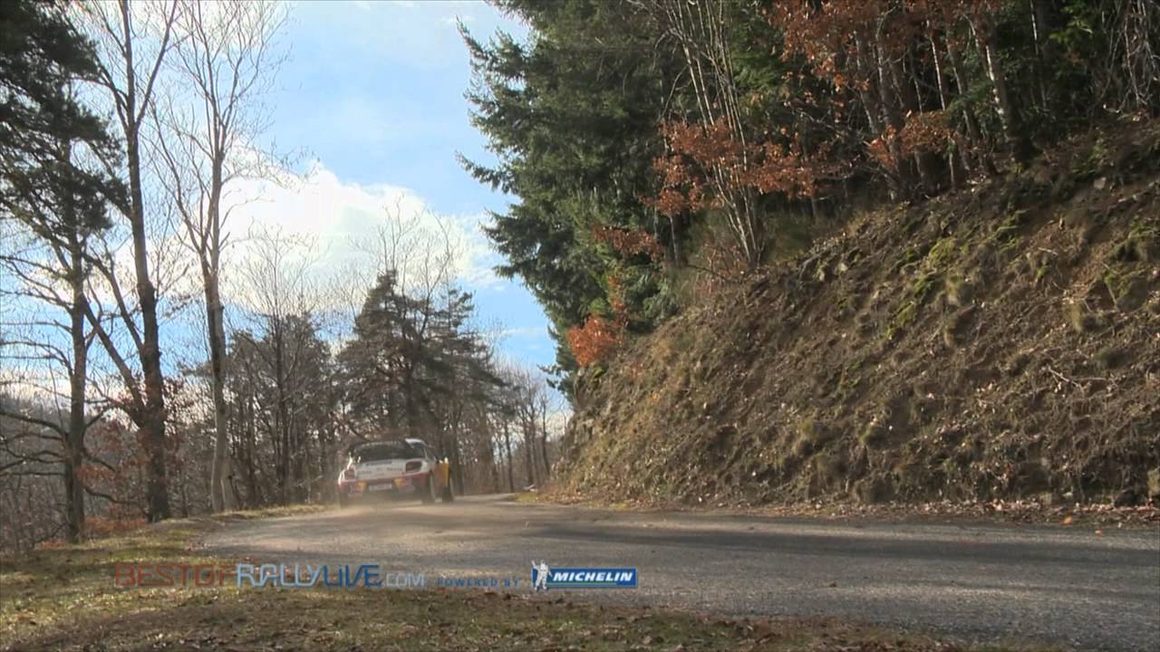 Monte Carlo Ralli 2012 - Citröen testimas rallieelselt