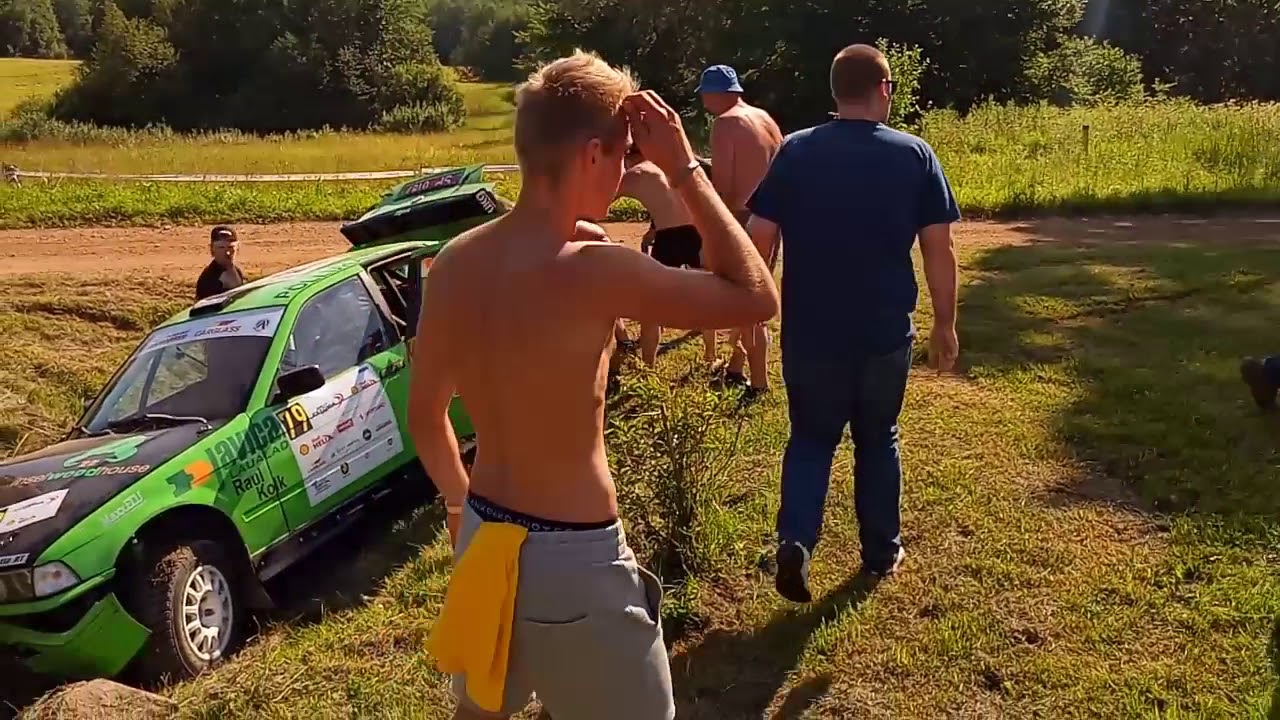 Rally Estonia 2018 - 1. päev, SS1, Põlluääre väljasõit