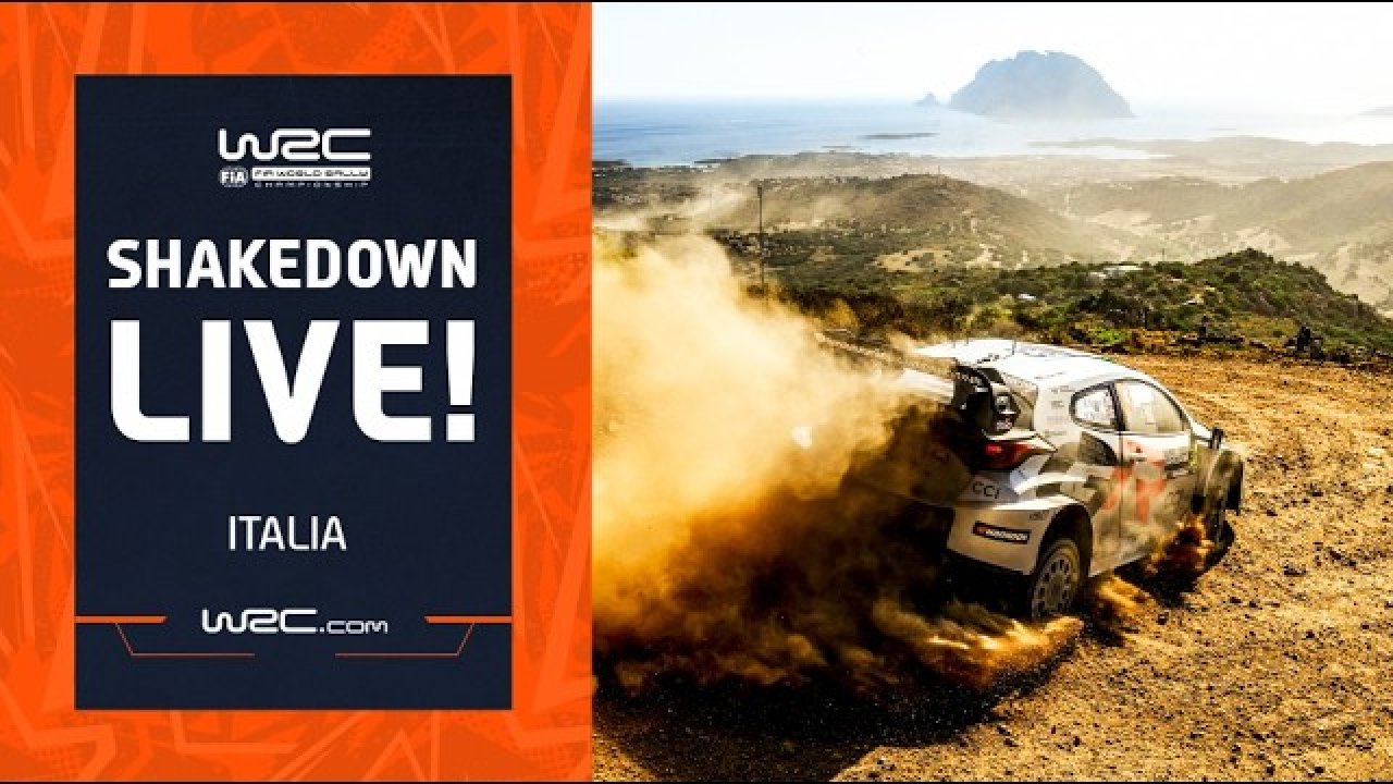 Sardiinia Ralli 2026 - shakedown testikatse järelvaadatav otseülekanne