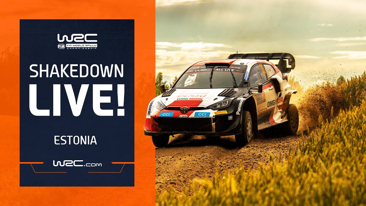 Otseülekanne Rally Estonia 2023 shakedown testikatselt