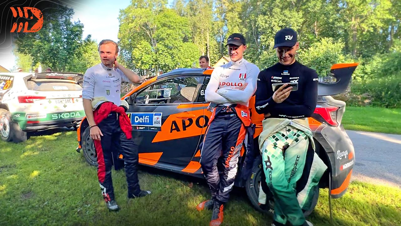 Rally Estonia 2025 laupäevase võistluspäeva eelsed intervjuud, DirtFish
