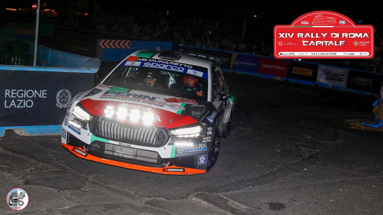 Rooma ralli 2026 esimese päeva ülevaade, Davidozzolo video rally