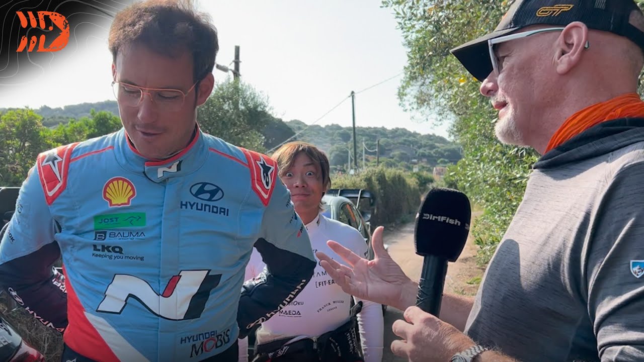 Sardiinia Ralli 2025 reedese võistluspäeva eelsed intervjuud, DirtFish