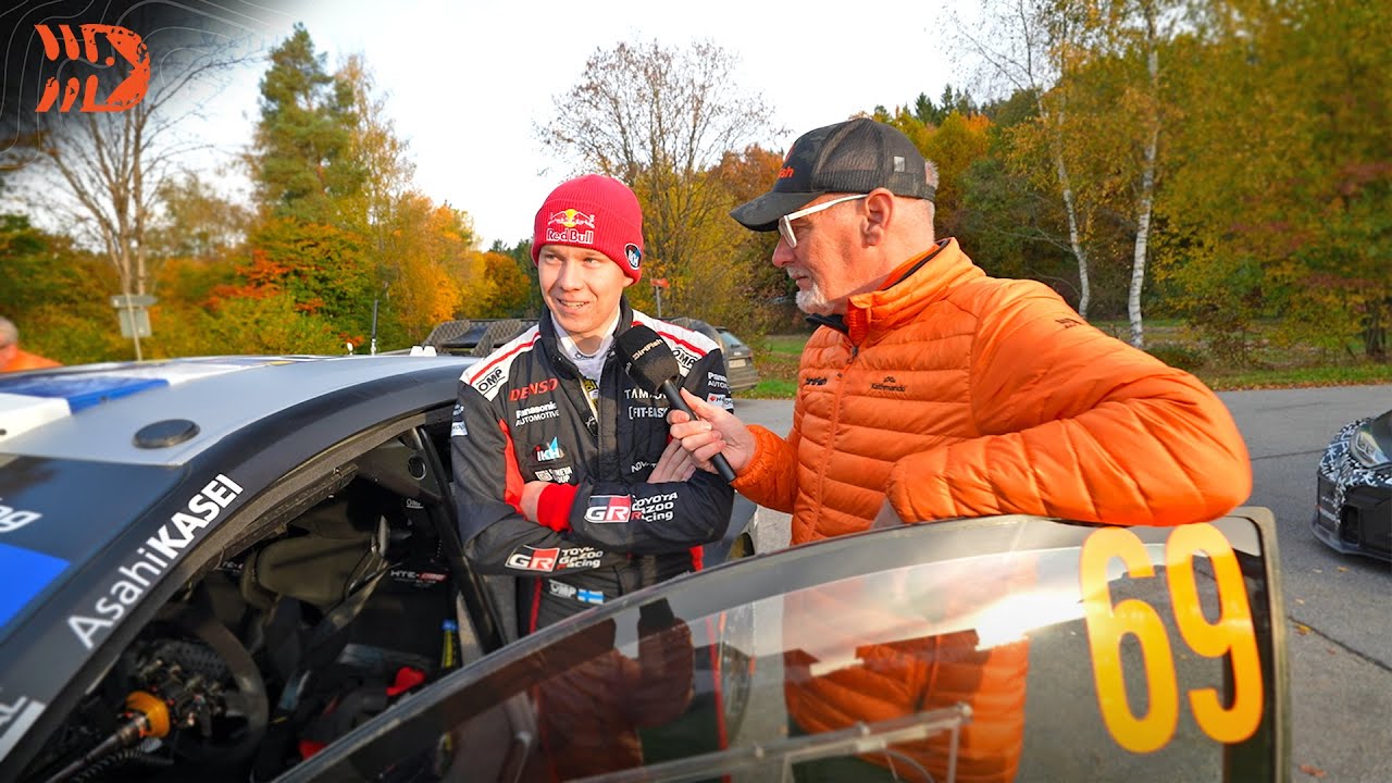 Kesk-Euroopa Rally 2025 pühapäevahommikused intervjuud, DirtFish