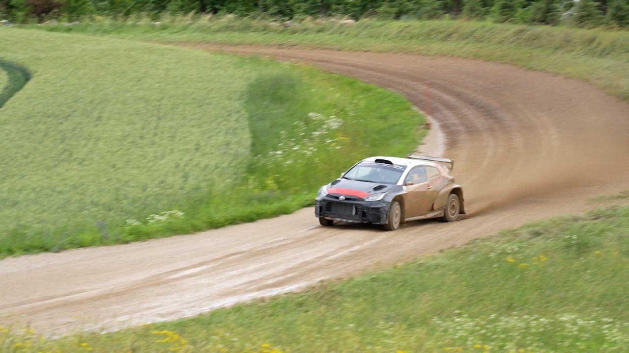 Aava/Kütt käisid Rally Estonia 2025 eel testimas Toyota Rally2 masinat Aava/Kütt käisid Rally Estonia 2025 eel testimas Toyota Rally2 masinat
