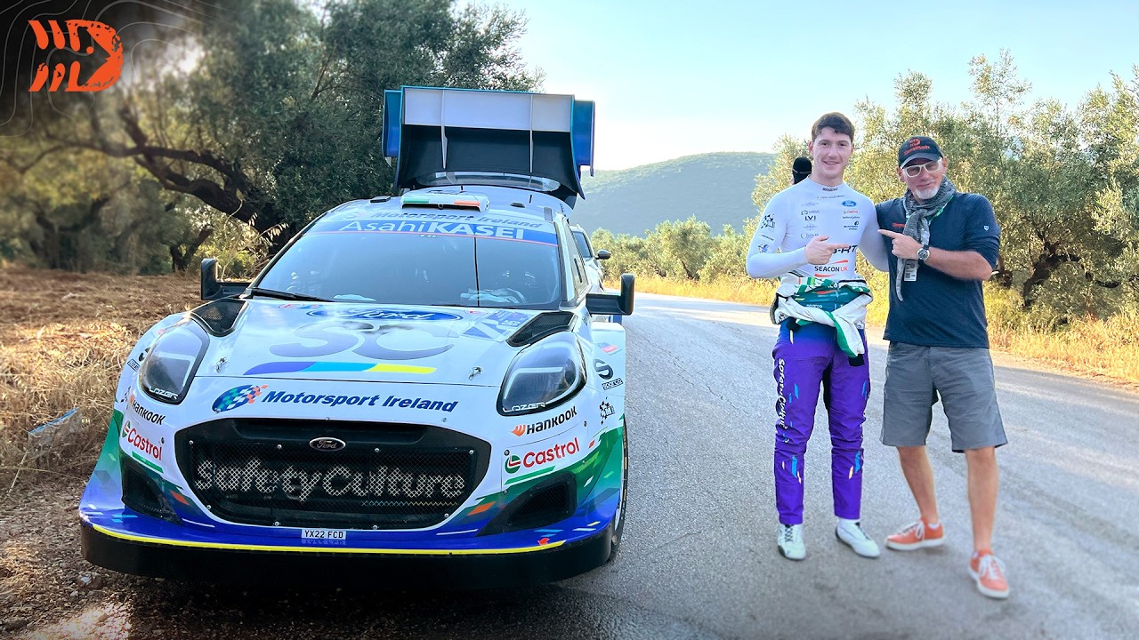 Kreeka ralli 2026 laupäevahommikused intervjuud sõitjatega, DirtFish
