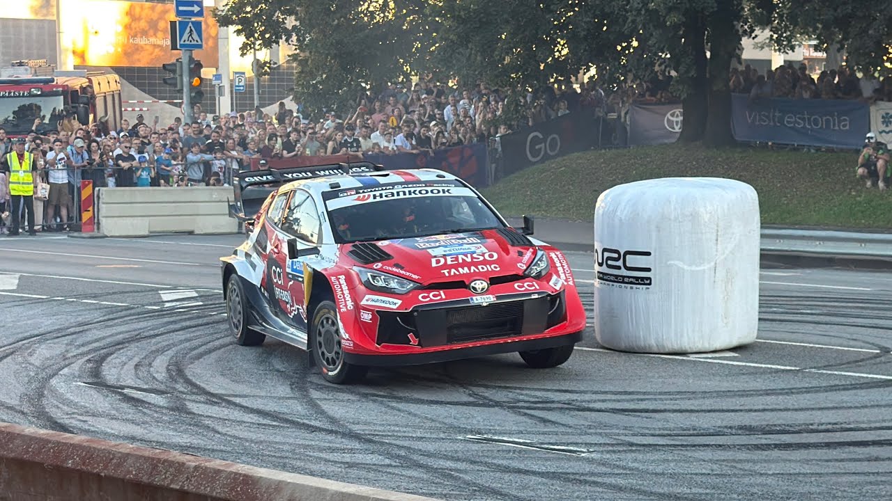 Rally Estonia 2026 drift show, se_rallyWRC