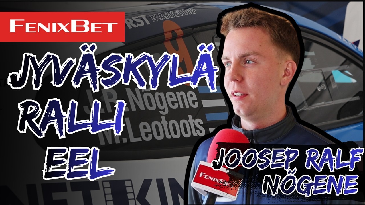 Nõgene Jyväskylä Ralli 2026 eel kommentaare jagamas, Täismäng
