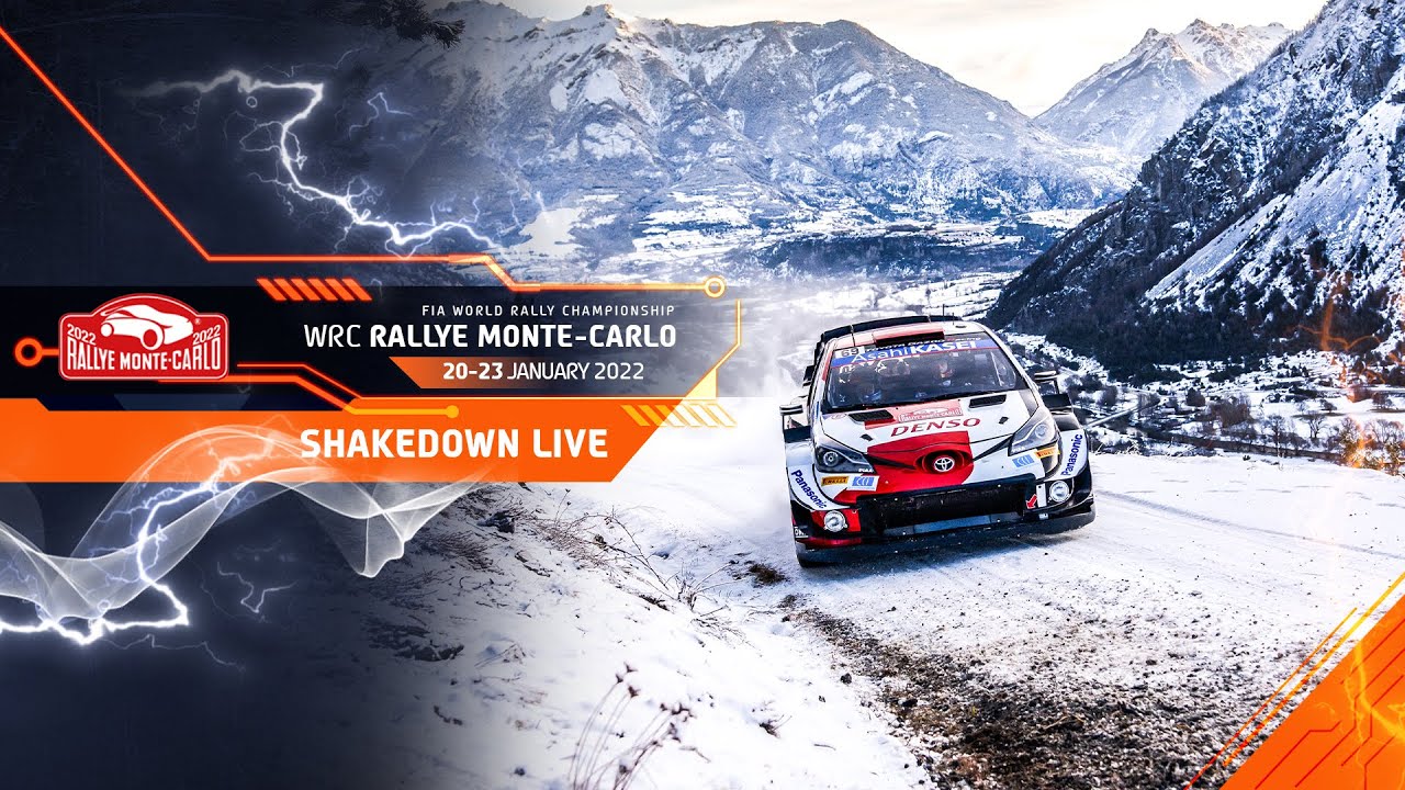 Monte Carlo ralli 2022 shakedown testikatse otseülekanne