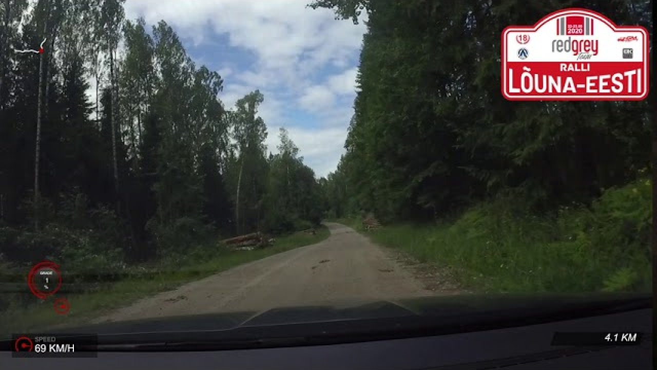 RedGrey Team Lõuna-Eesti ralli 2020 - SS5 Võrumaa Autokool & SS7 Citroen