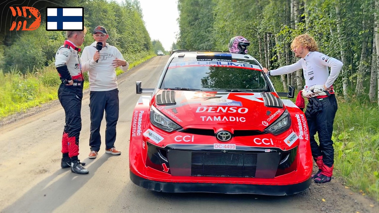 Soome ralli 2026 reedehommikused intervjuud, DirtFish
