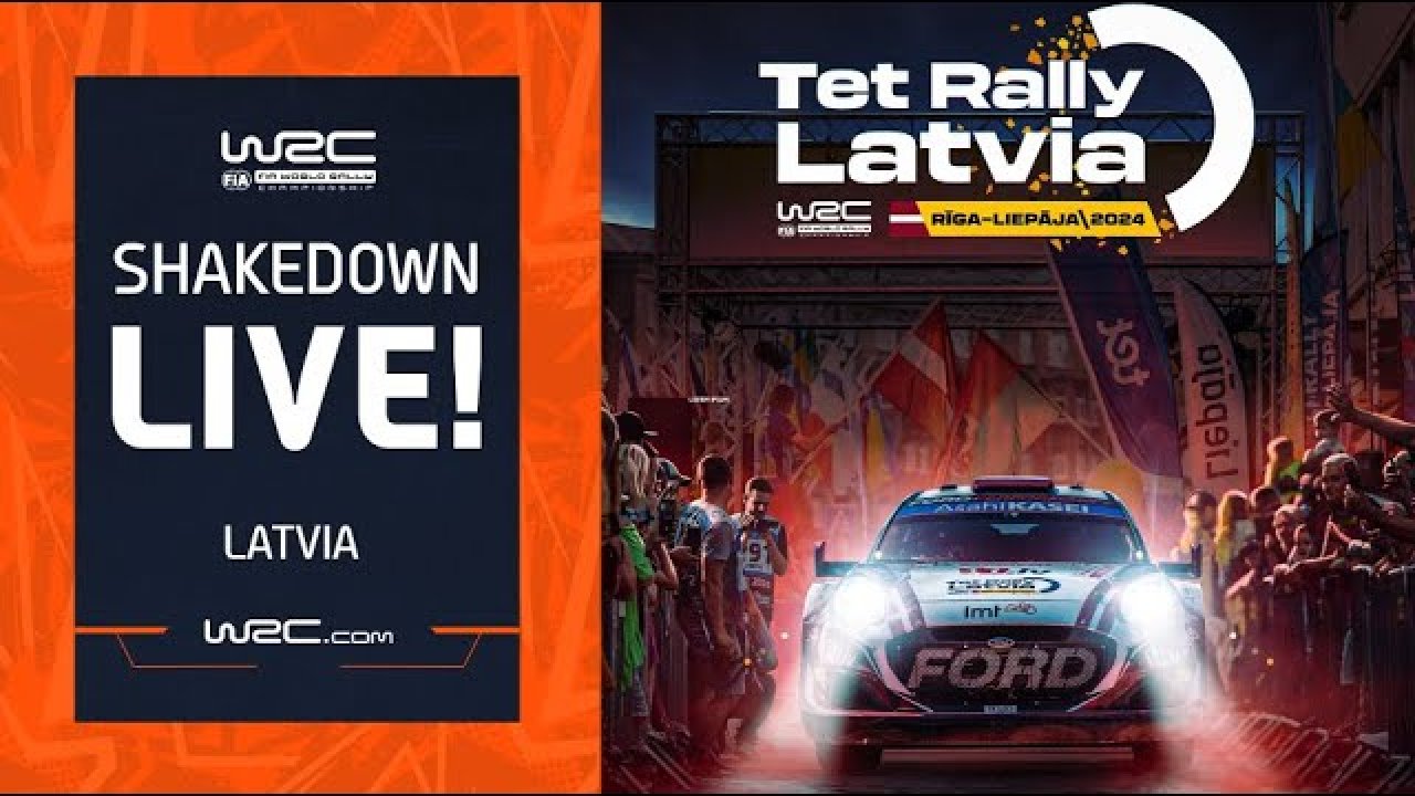 Läti Ralli 2024 otseülekanne shakedown testikatselt