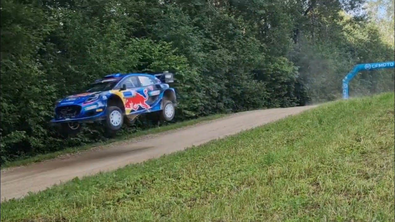 Rally Estonia 2023 SS10 Otepää katse hüpped