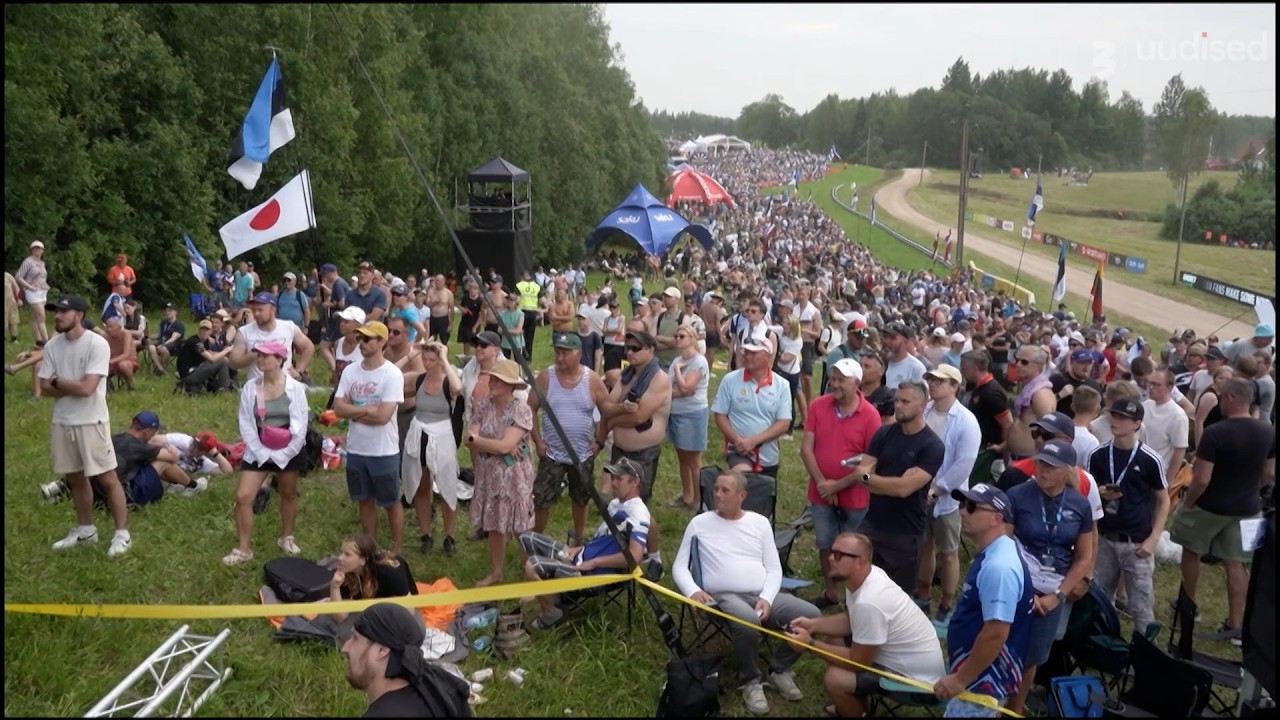 Kruus tutvustamas Rally Estonia 2026 Alaküla hüpet ja selle ajalugu