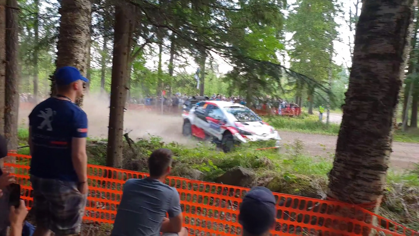 Soome ralli 2018 - testikatse, Tänaku apsakas 2