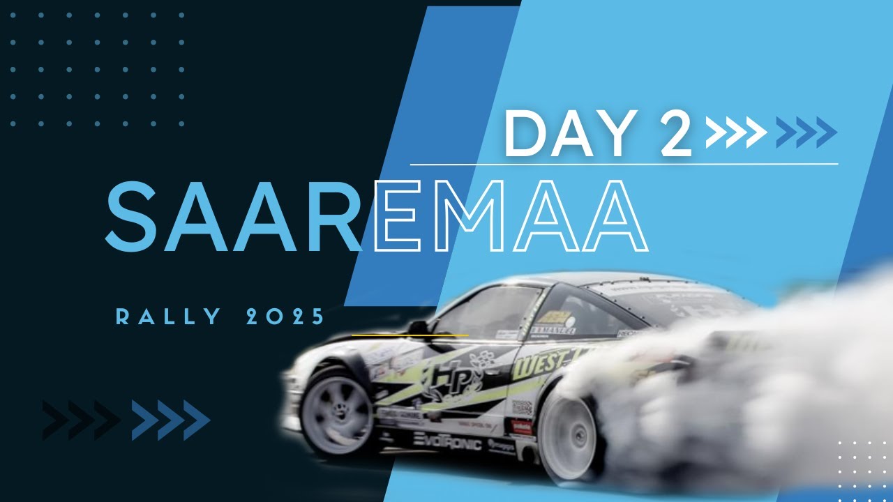 Saaremaa Rally 2025 laupäevase võistluspäeva otseülekanne