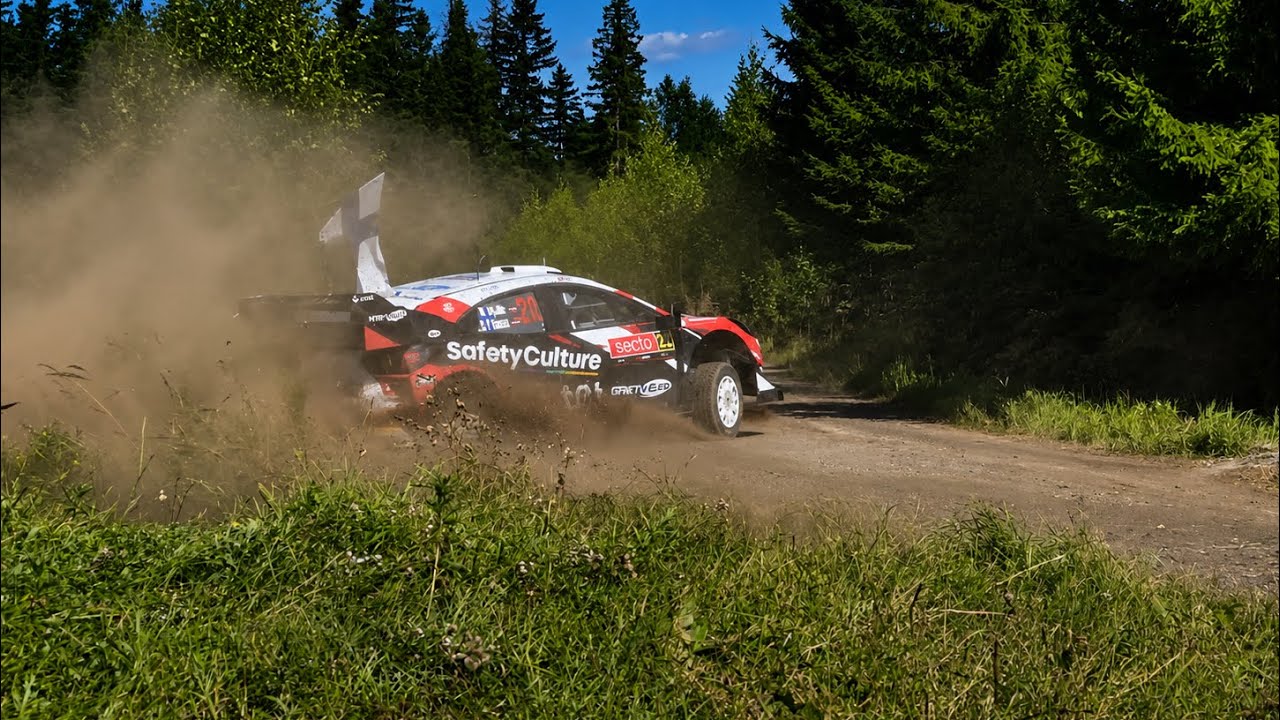 Soome ralli 2026 reedese võistluspäeva ülevaade, Tergu Rally Videos