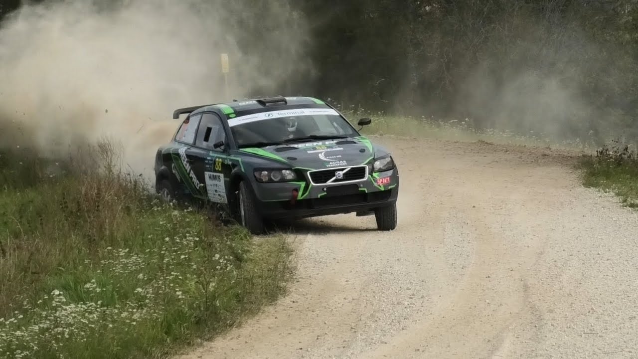 Paide Rally 2023 ülevaade, raju kihutamine ja eksimused, Aivo Jurken RallyTV