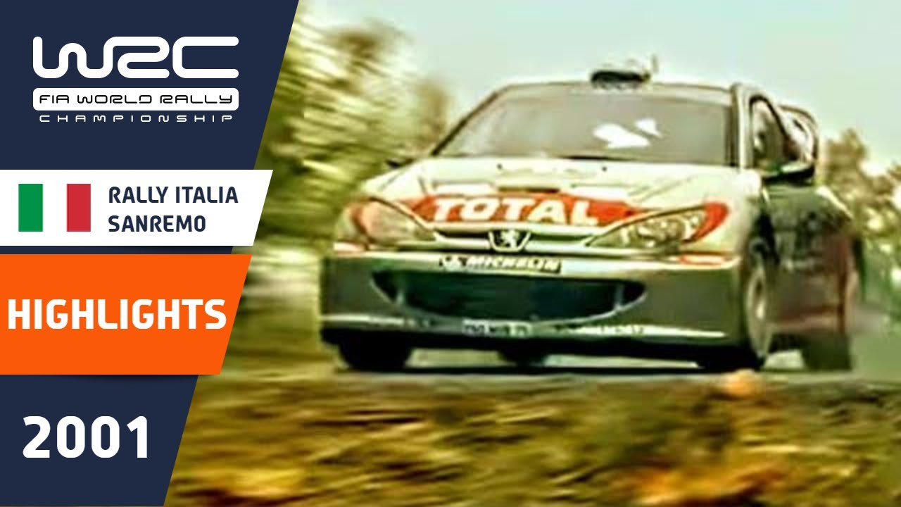 San Remo ralli 2001 - kõrghetked
