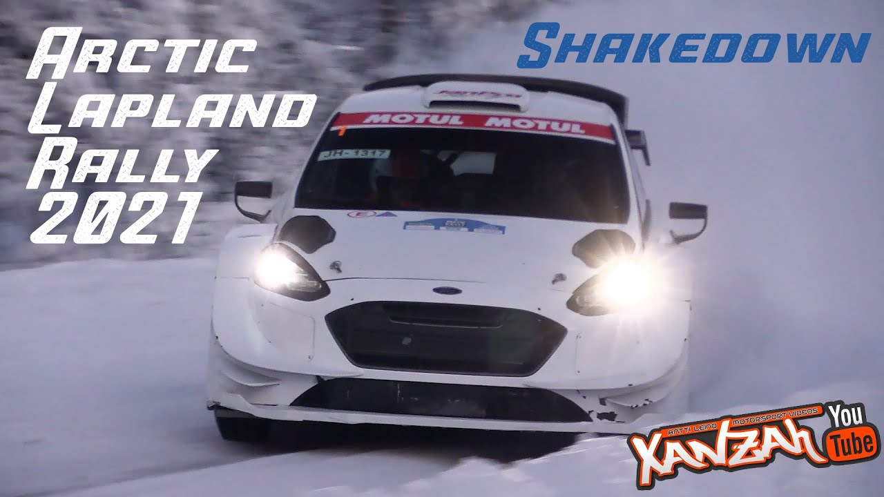 Artic Lapland Rally 2021 shakedown testikatse, XAnzah