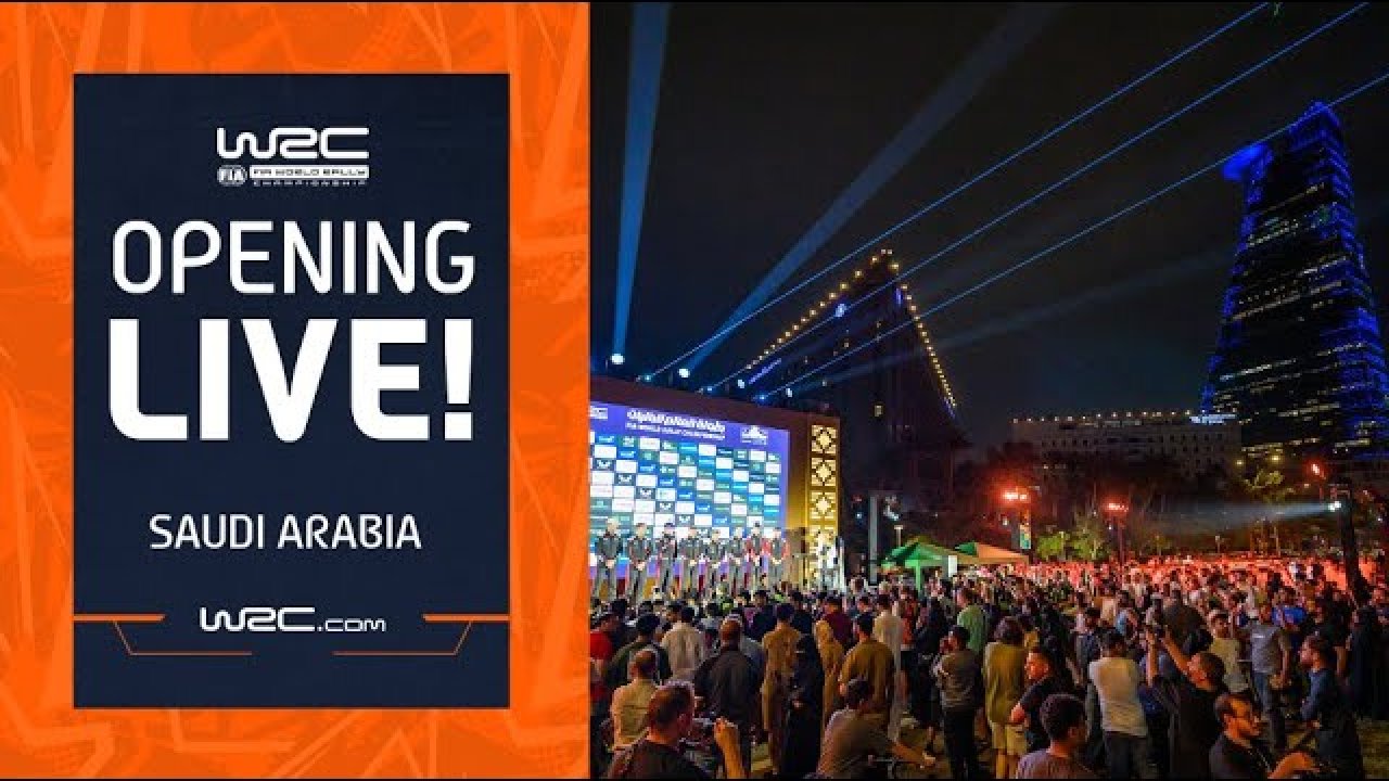 Saudi Araabia Ralli 2025 avatseremoonia otseülekanne
