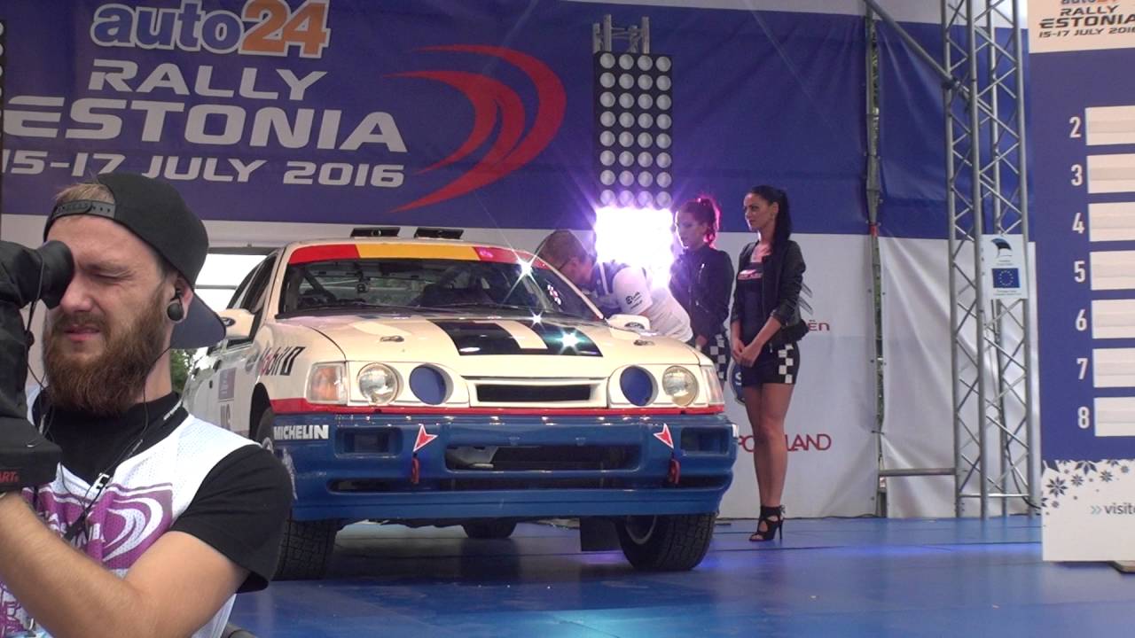 auto24 Rally Estonia 2016 - 1. päev, stardipoodium, Historic autod