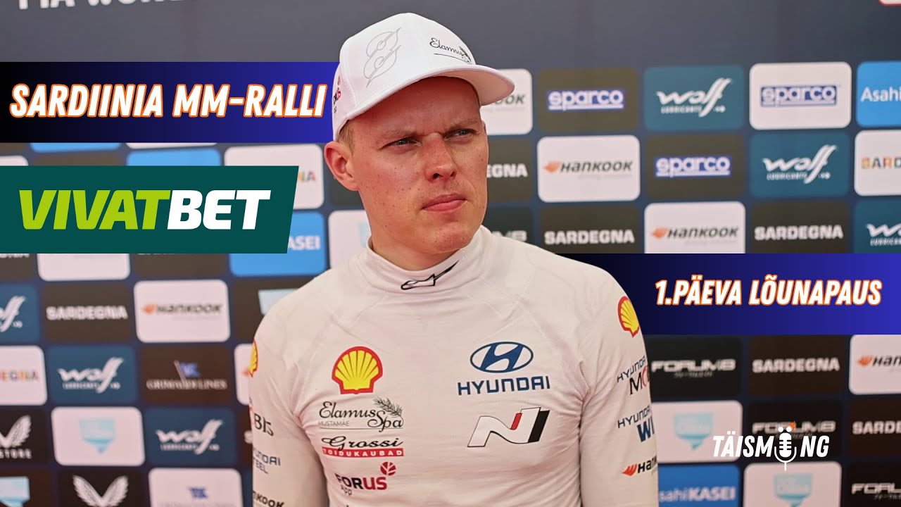 Tänaku kommentaarid Sardiinia Ralli 2025 reedesel hoolduspausil
