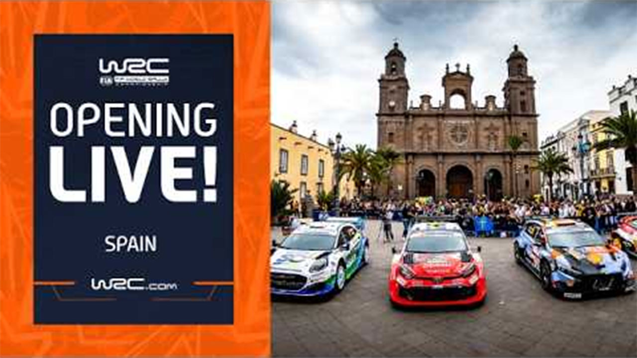 Kanaari saarte ralli 2026 avatseremoonia