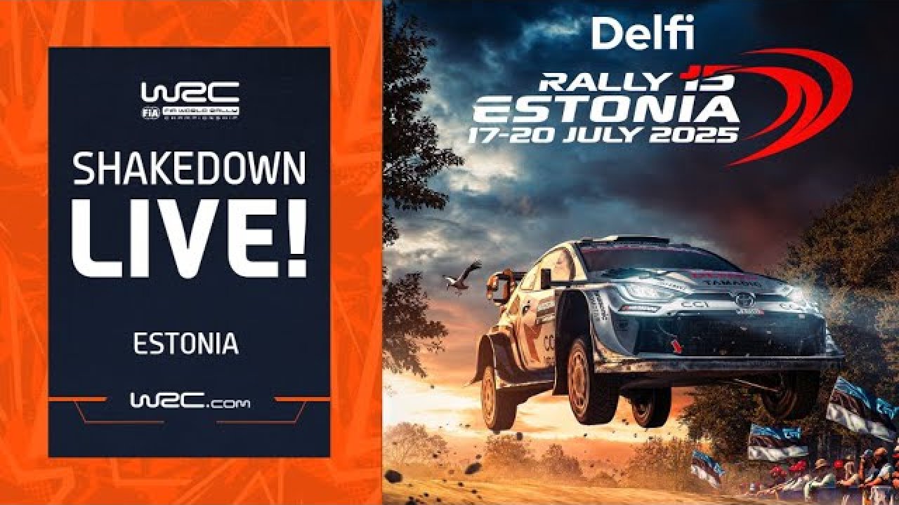 Rally Estonia 2025 shakedown testikatse otseülekanne