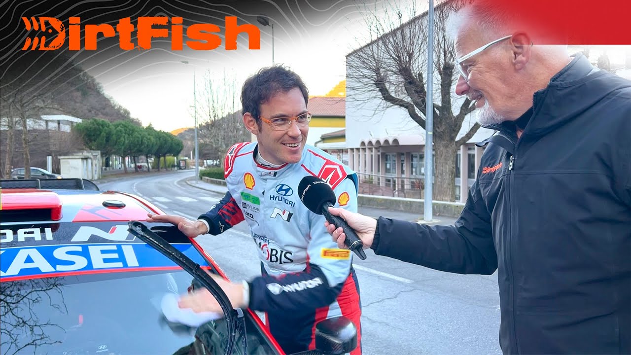 Pühapäevase võistluspäeva eelsed intervjuud sõitjatega Monte Carlo Rallil 2024, DirtFish