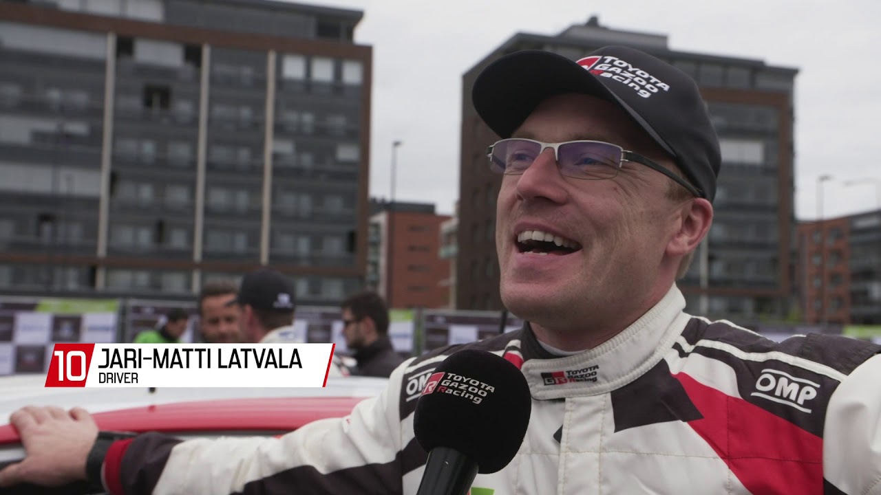 Toyota Gazoo Racing teine päev Soome rallil