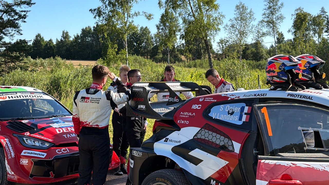 Piloodid Rally Estonia 2026 shakedown testikatse pausil, se_rallyWRC
