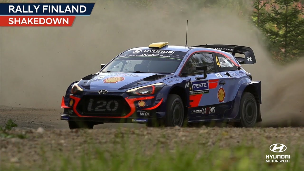 Soome ralli 2018 - testikatse, Hyundai Motorsport