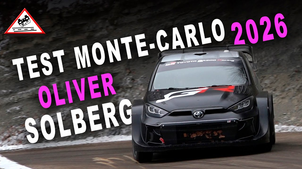 Solberg Monte Carlo ralli 2026 eelne test, Passats de Canto